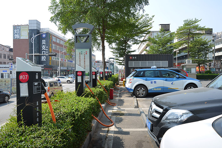 沙井京基百納廣場(chǎng)停車(chē)場(chǎng)充電站工程